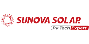Logo Sunova Solar | Pagina Specifiche Industrial Partner - link esterno
