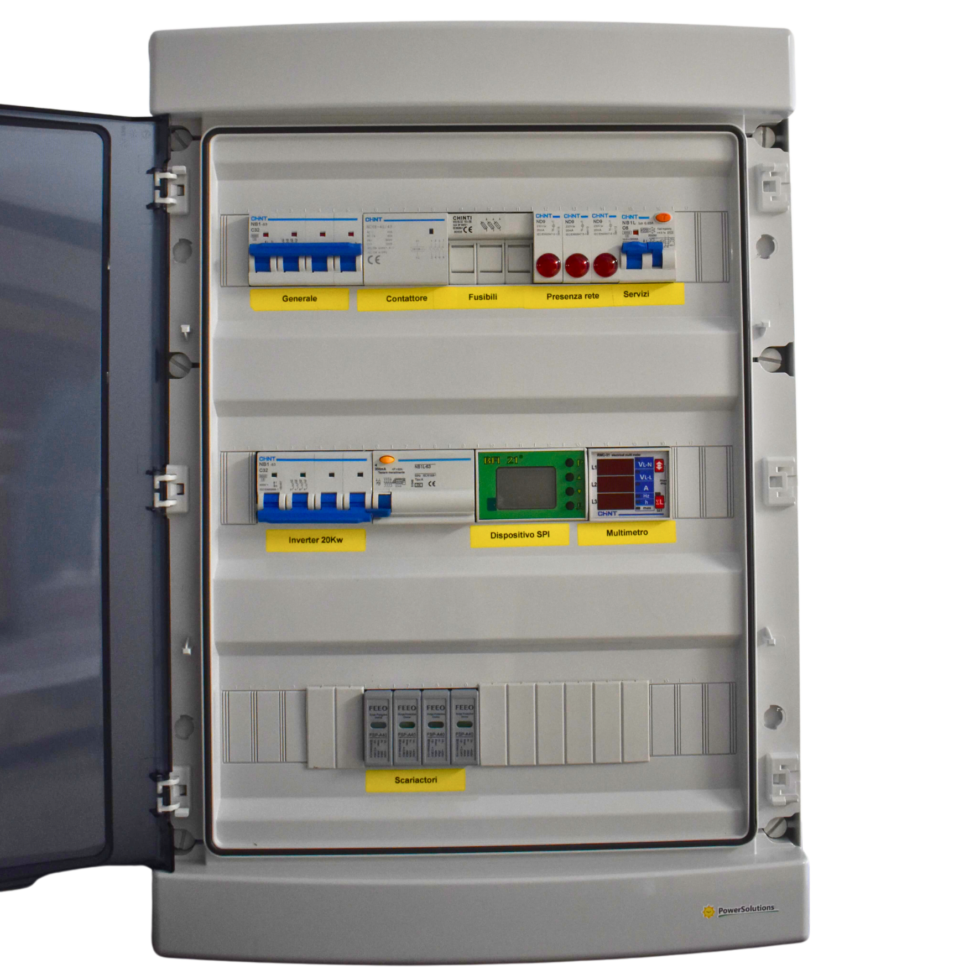 Quadro di Protezione Trifase 6-100kW