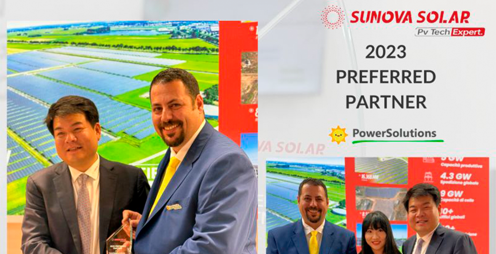 Best Partner 2023 Sunova Solar