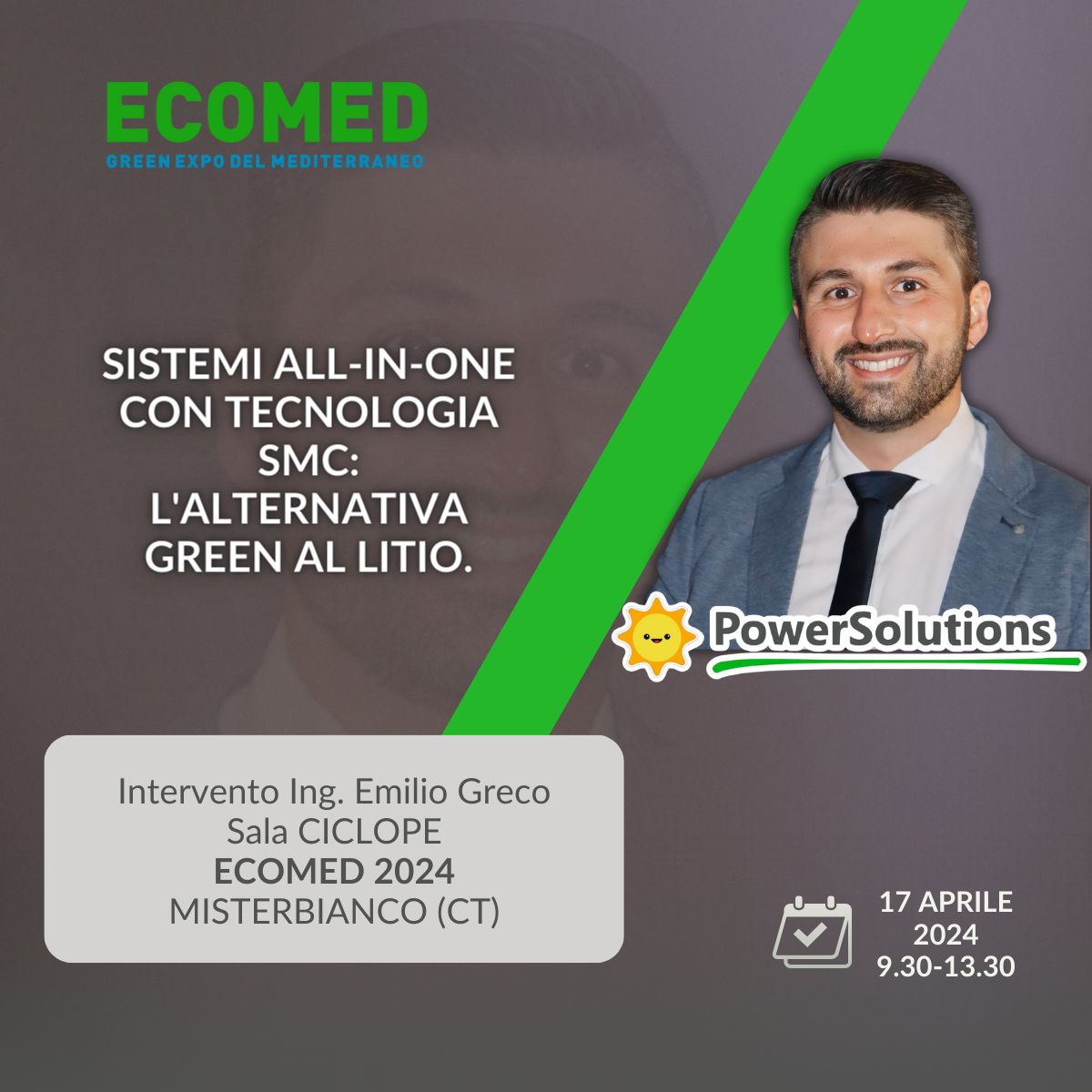 ECOMED 2024 Ing. Emilio Greco - Sistemi All in One